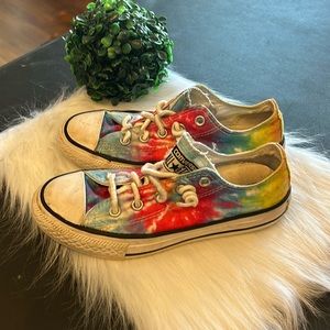Tie Dye kids converse